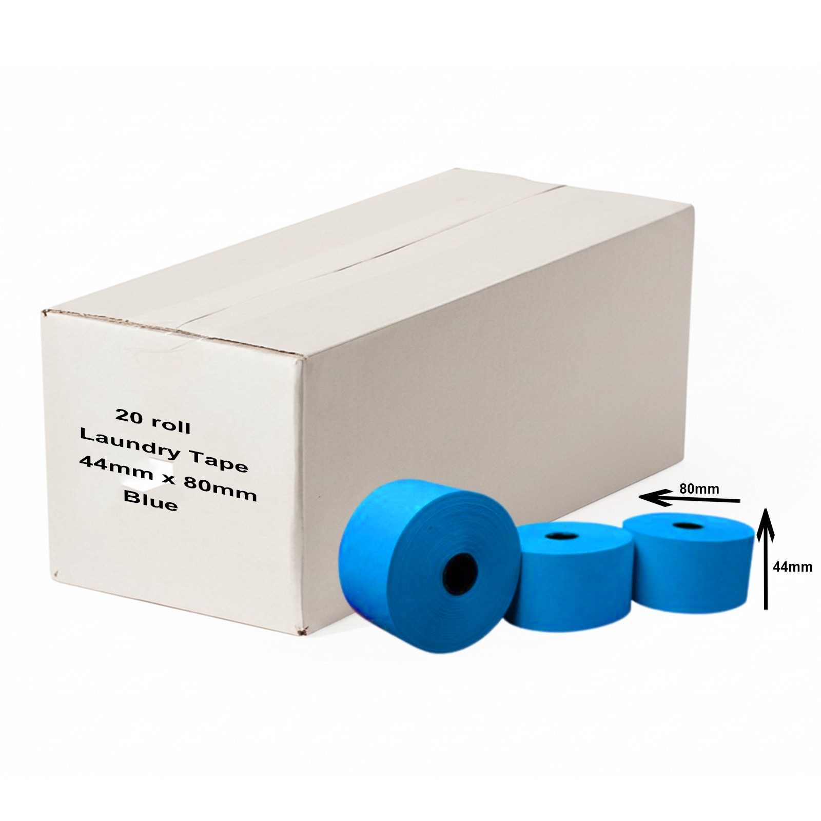 Till Roll All Colour 44mm x 80mm Laundry Tape Boxed 20 - Image 6