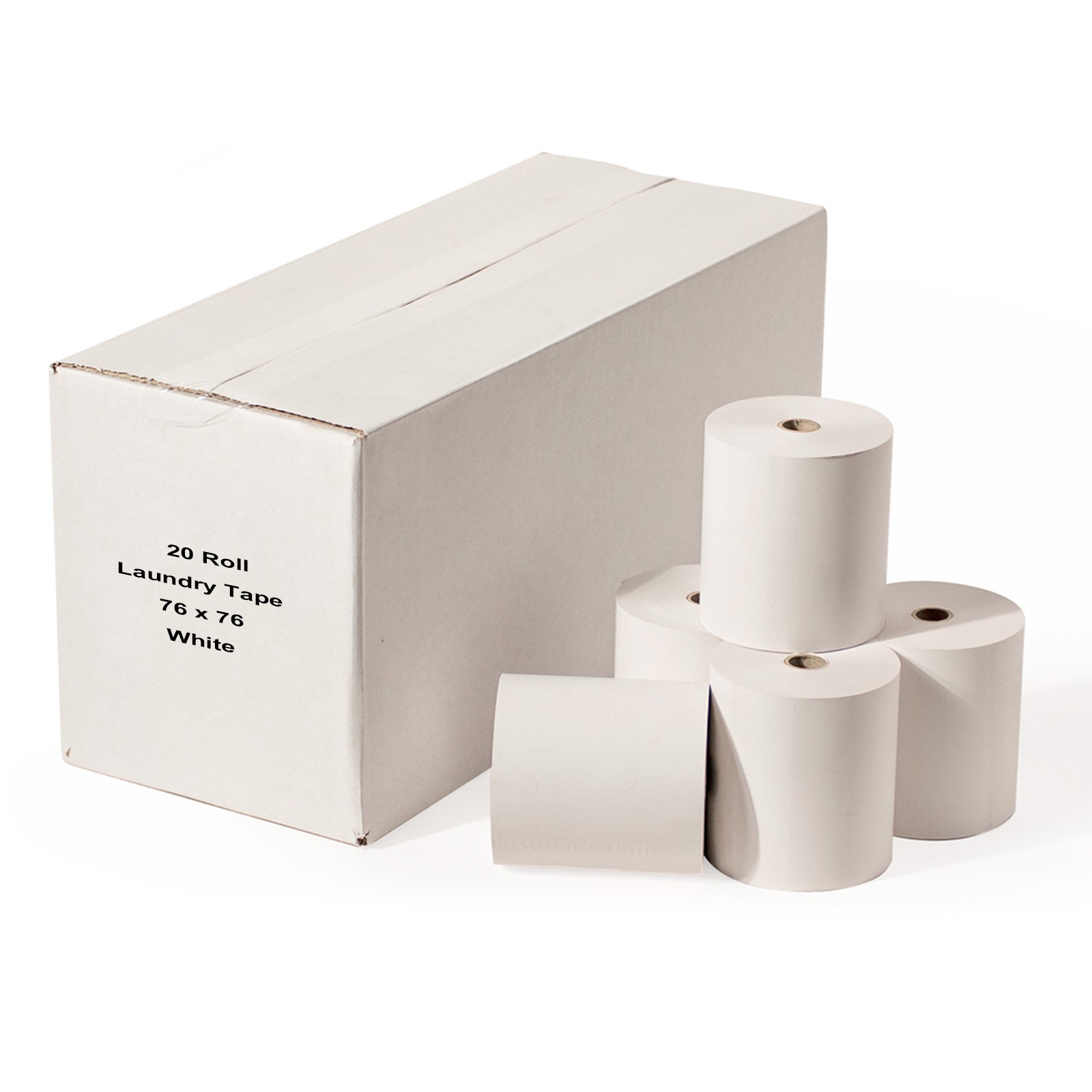 Till Roll All Colour 44 x 44 x 12.5mm Laundry Tape Boxed 20 - Image 2