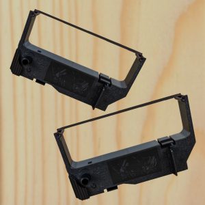 STAR SP200 INK CASSETTE BLACK laundry ink – indelible impact laundry ink ribbon cassette for Star SP200, black.